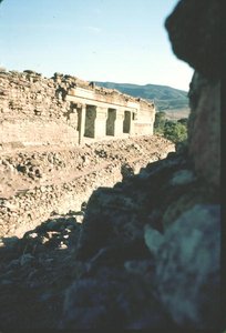 Vue des murs et d